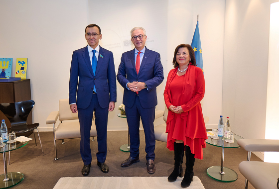 In joint statement, heads of PACE and the Kazakh Senate pledge stronger co-operation

