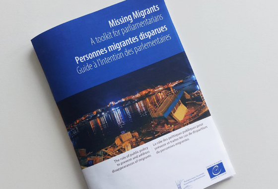 L'APCE publie un guide à l’attention des parlementaires sur la prévention et la gestion des disparitions de personnes migrantes