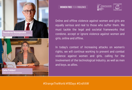 PACE President and Equality Committee Chair call for renewed efforts to counter growing attacks on the Istanbul Convention