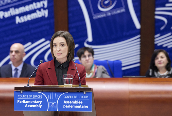  Maia Sandu: ‘Two wars are being waged against European democracy’