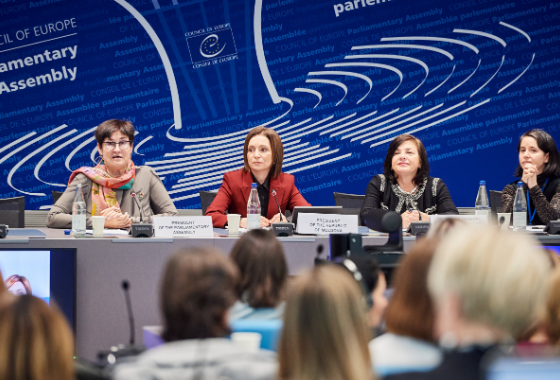 President Maia Sandu discusses protecting young minds at Women@PACE