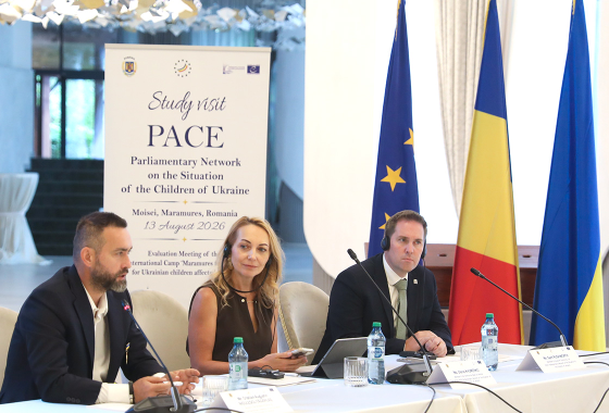 PACE Network study visit to Romania: putting Ukrainian children’s voices at the centre of parliamentary action