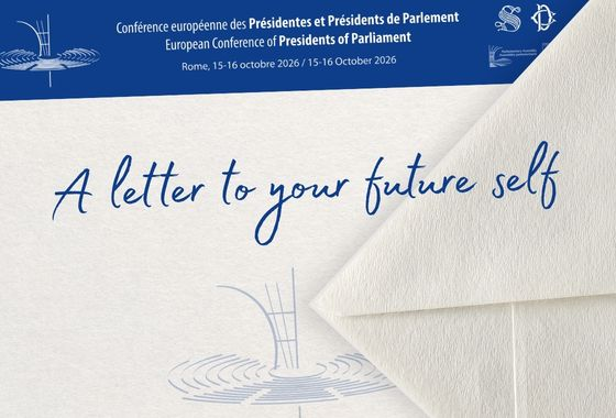 Speakers of Parliament in Rome are invited to write ‘a letter to your future self’ with one idea to take home