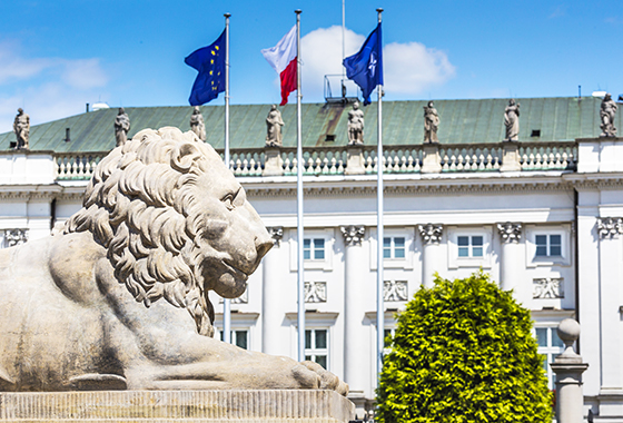 Palais Présidentiel à Varsovie
