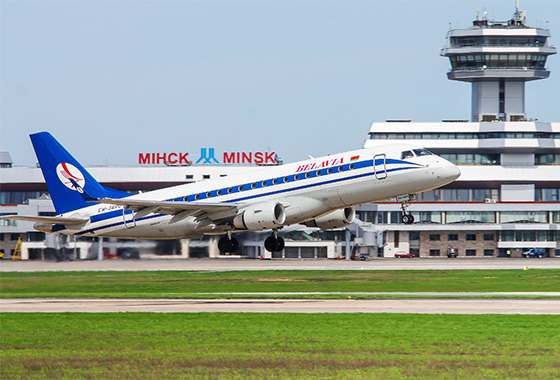 Minsk airport, Belarus
