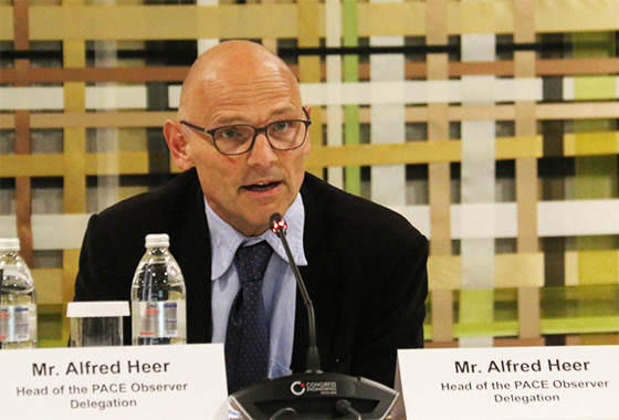 Alfred Heer (Suisse, ADLE)