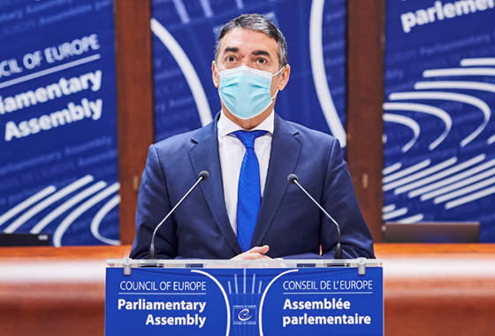 Nikola Dimitrov, Vice-Premier Ministre chargé des affaires européennes de la Macédoine du Nord 
