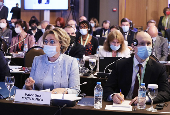 Valentina Matviyenko - Wolfgang Sobotka