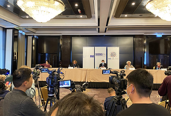 Conférence de presse Kyrgyzstan