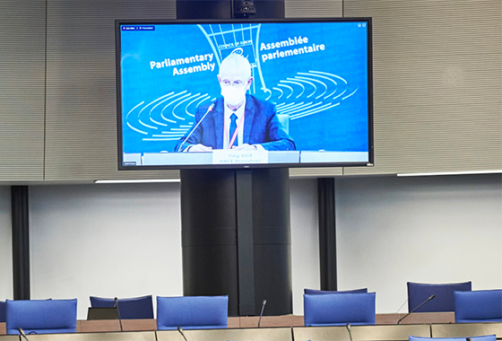 PACE President Tiny Kox