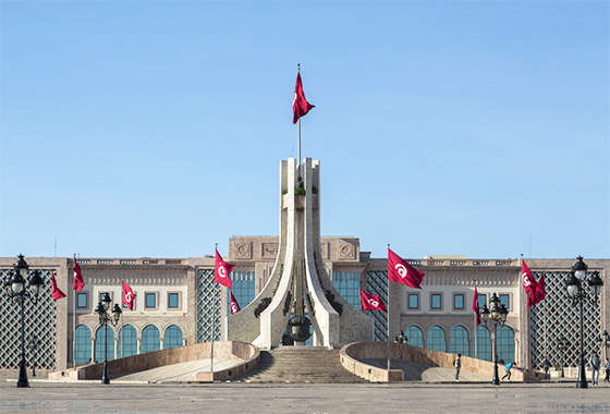 Parliament building Tunisia, Tunis