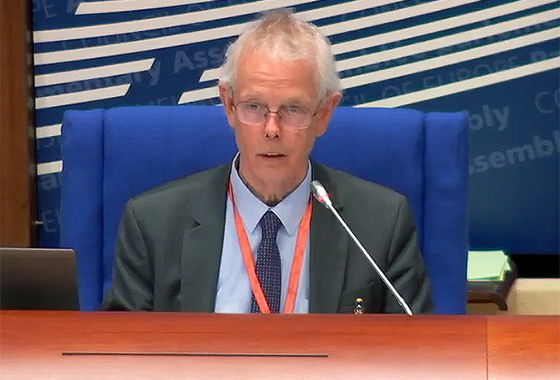 PACE President Tiny Kox 