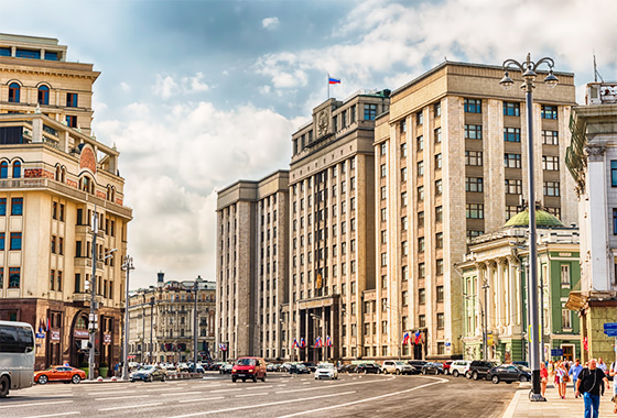 Douma d'Etat, Moscou, Russie