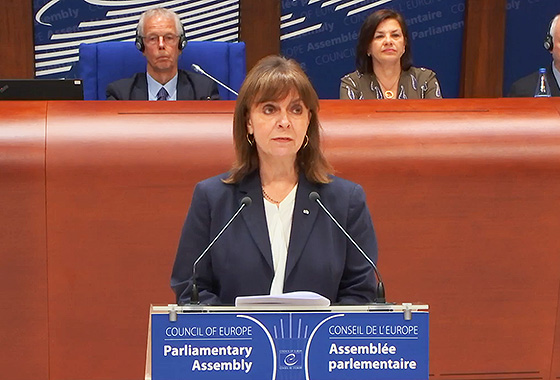 Katerina Sakellaropoulou, Présidente de la République hellénique 