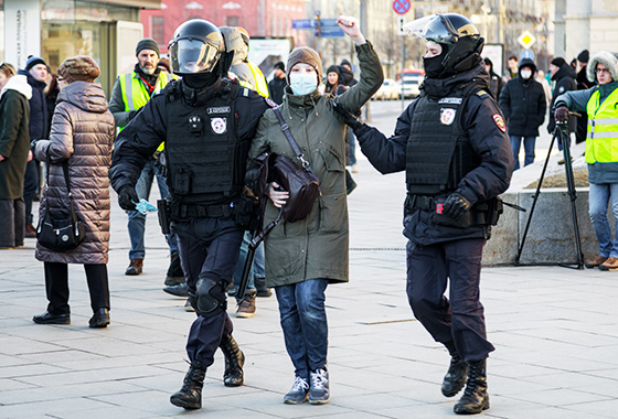 Russia - Demonstration