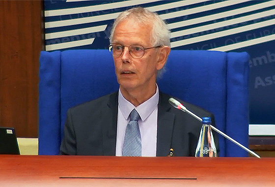 PACE President Tiny Kox