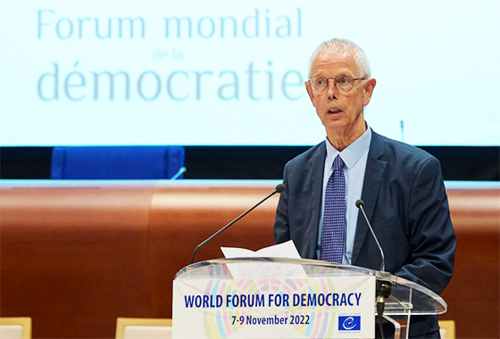Tiny Kox - World Forum for Democracy
