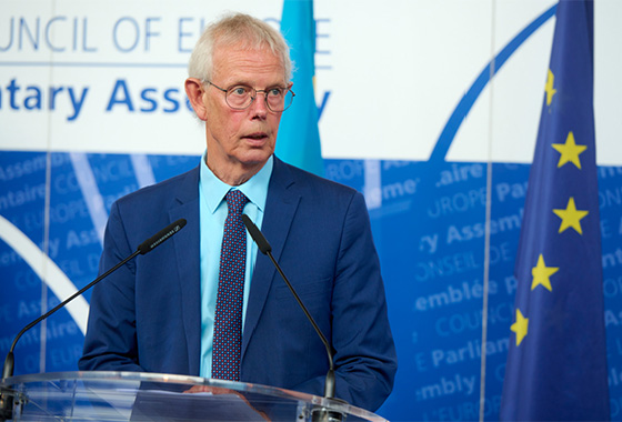 PACE President Tiny Kox