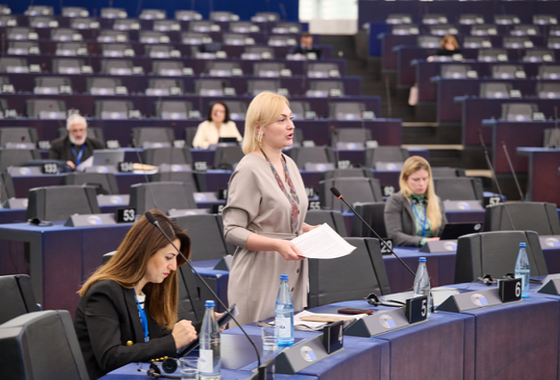 Yevheniia Kravchuk, (Ukraine, ALDE)