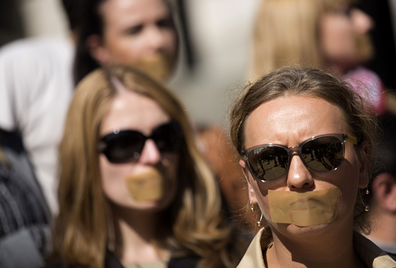 Freedom of the press is at risk