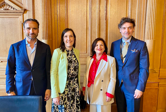 PACE Secretary General meeting with heads of IEOM partner organisations meet in Bern, Switzerland