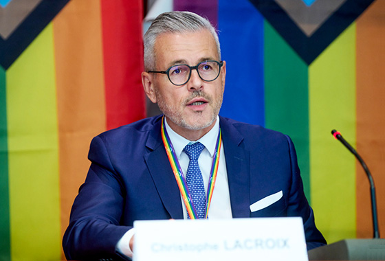 Christophe Lacroix (Belgique, SOC)
