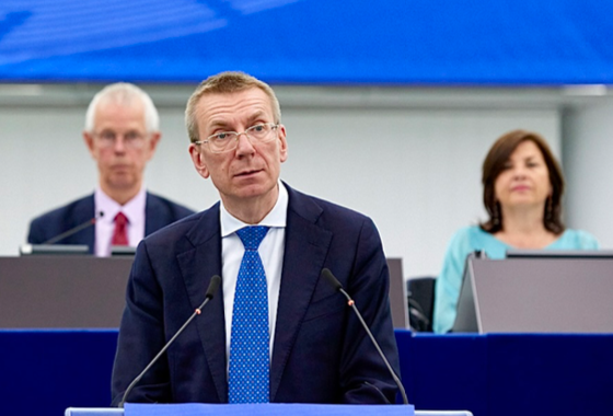 Edgars RINKĒVIČS Minister of Foreign Affairs of Latvia and Chair of the Committee of Ministers