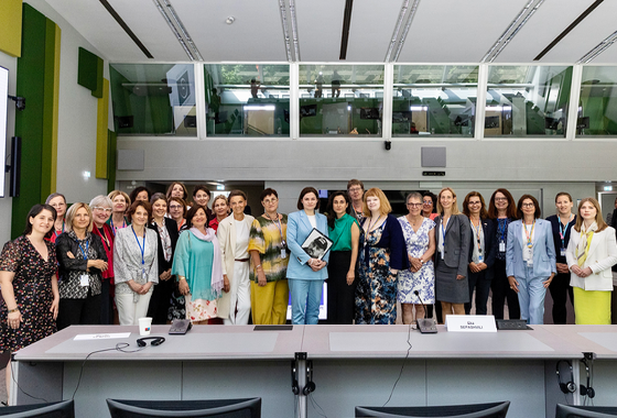 Women@PACE exchanges views on women’s political participation with Sviatlana Tsikhanouskaya, the leader of the Belarus democratic opposition