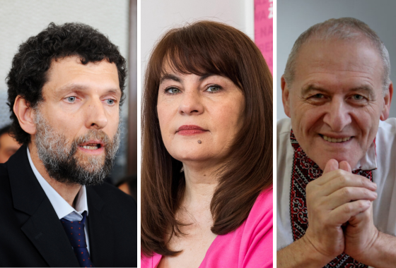 Three candidates shortlisted for the 2023 Václav Havel Prize