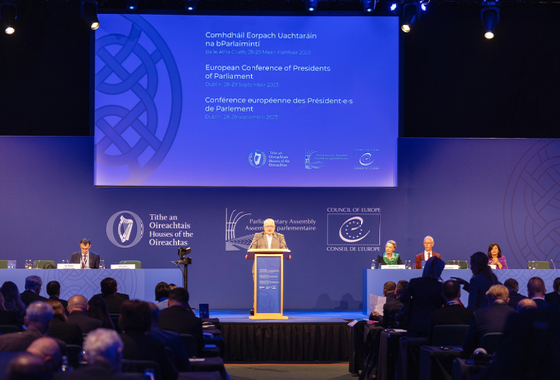 European parliamentary summit opens in Dublin
