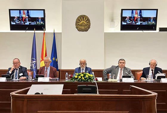 Skopje - Conférence Balkans occidentaux