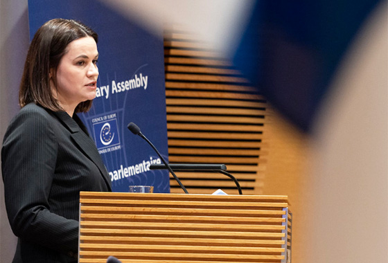 Helsinki Dialogue - A democratic future for Belarus / Sviatlana Tsikhanouskaya