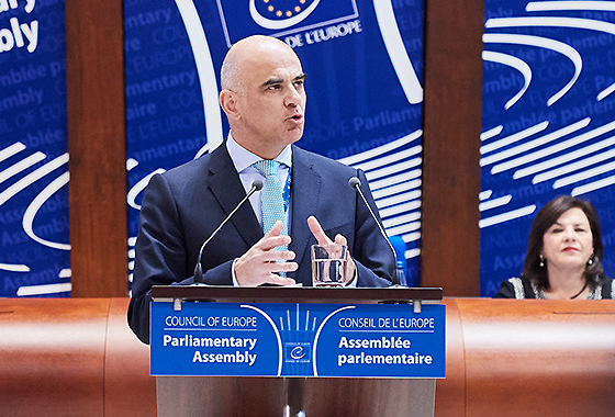 Addressing the Parliamentary Assembly, Secretary General calls for stronger democracy and dialogue