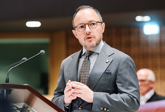 Xavier Espot highlights Council of Europe’s role in modernising Andorra’s democratic and legal framework