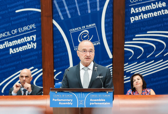 Croatian Foreign Minister addresses Parliamentary Assembly, praises shared values amid global crises